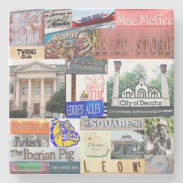 Decatur Onderzetters, Decatur, Decatur Georgia Ond Stenen Onderzetter