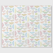 December, 16 september Gift Wrapping Paper Cadeaupapier (Vlak)