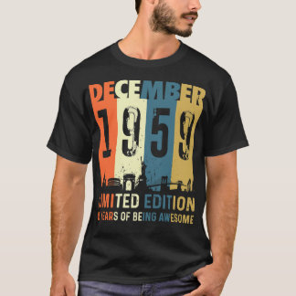 December 1959 Beperkte Uitgave 60 van de Dag van d T-shirt