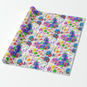 December, 19 september Gift Wrapping Paper Cadeaupapier (Uitgerold)
