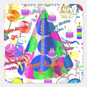 December, 1 kinderen op zaterdag Stickers