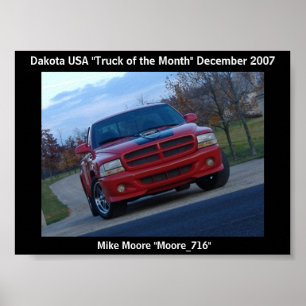December 2007 Vrachtwagen van de maand Poster