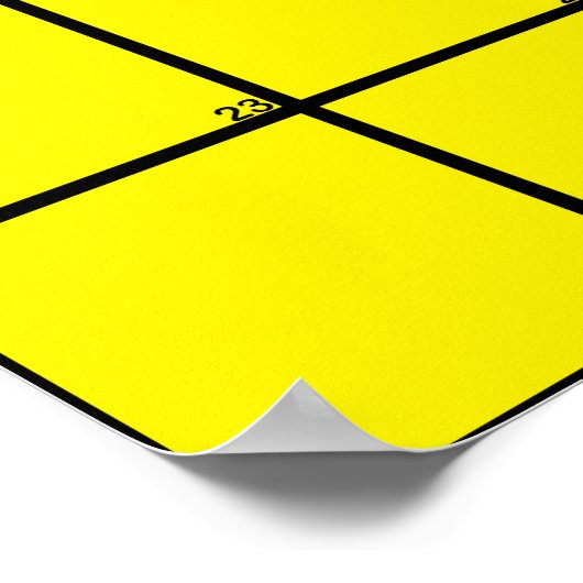 December 2017 plannerkalender groot poster (Hoek)