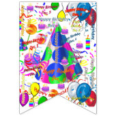 December, 5-jarige Bunting Banner (Eerste vlag)