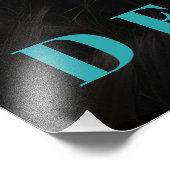 *~* DECEMBER Boho hoofdtooi Turquoise Zircon AP53 Foto Afdruk (Hoek)