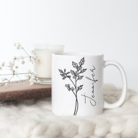 December Geboortemaand Bloem Hulst Script Naam