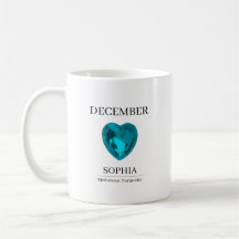 December Geboortesteen Verjaardagsnaam Turquoise