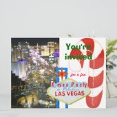 December-huwelijk in Las Vegas Kaart (Staand voorkant)
