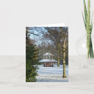 "December" Notecard Feestdagen Kaart