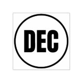 december 	rubberstempel (Afrduk)