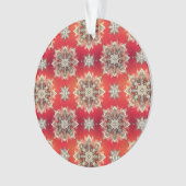 December Snowflakes  Ornament (voorkant)