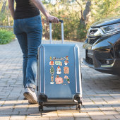 December Sticker Sheet - Snowman & Christmas Joy (Koffer Insitu)