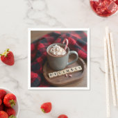 December warme chocolademelk servet (Insitu)