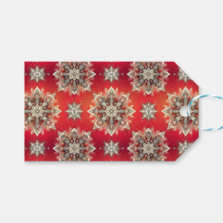 Decembervlokken Cadeaulabel