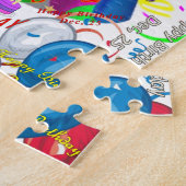Décembre, 25 Anniversaire Jigsaw Puzzle (Côté)