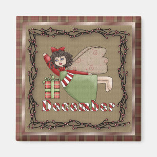 Décembre Angel / Mois de la fée Magnet