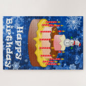 Décembre Anniversaire Puzzle (Horizontal)