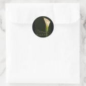 Décembre autocollants de mariage calla lily (Sac)