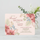 Décembre Invitation à la douche nuptiale (Debout devant)