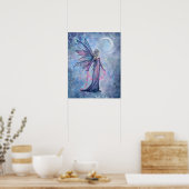 Décembre Moon Fairy Poster par Molly Harrison (Cuisine)
