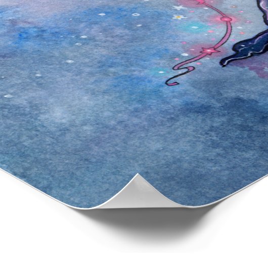 Décembre Moon Fairy Poster par Molly Harrison (Coin)