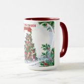 Décembre Mug café de Noël (Devant droit)