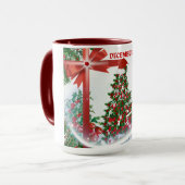 Décembre Mug café de Noël (Devant gauche)