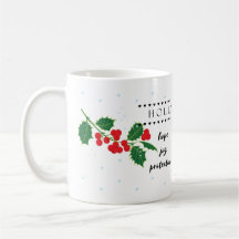Décembre Mug Fleur de naissance avec sens Fleur