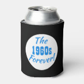 Decennium 60-decade Retro Fun 60's Blikjeskoeler (Blikje Voorkant)