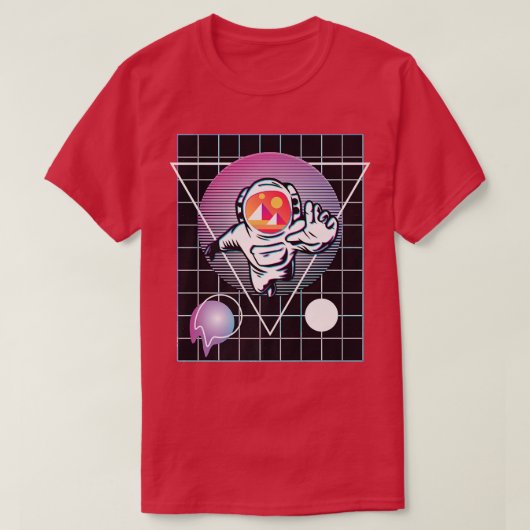 Decentraland Astronaut  T-shirt (Design voorkant)