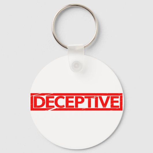 Deceptief stempel sleutelhanger (Voorkant)