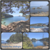 Deception Pass Vinyl sticker collage (Voorkant)