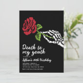 Décès à mon invitation anniversaire de jeunesse (Debout devant)