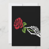 Décès à mon invitation anniversaire de jeunesse (Dos)