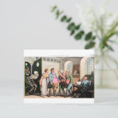 Décès dans la carte postale de la Cour (Debout devant)