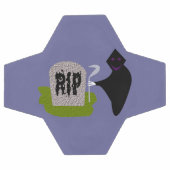 Décès dans le cimetière Bal de soccer d'Halloween (Plat)