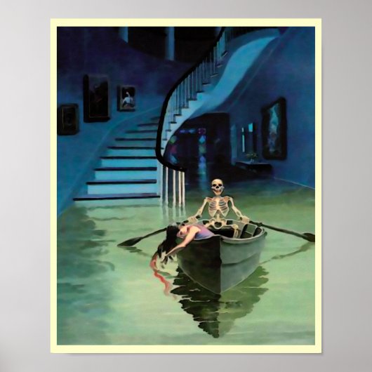 Décès d'aviron ~ Poster (Devant)