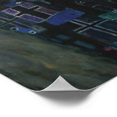 Décès et vie de Gustav Klimt - Poster (Coin)