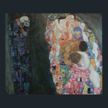 Décès et vie de Gustav Klimt - Poster<br><div class="desc">Décès et vie de Gustav Klimt,  peint entre 1910 et 1915.</div>