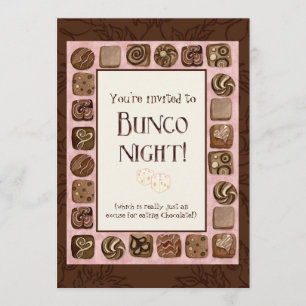 Décès par Invitation à la fête du Bunco au chocola