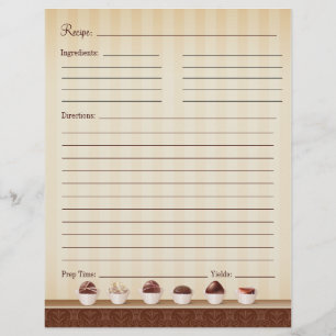 Décès par recette de chocolat Insérer des pages