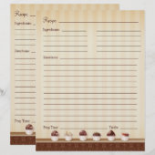 Décès par recette de chocolat Insérer des pages (Devant / Derrière)