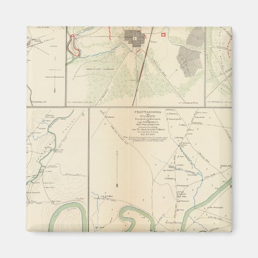 Decherd, Manchester, Tullahoma, Jasper Magneet (Voorkant)