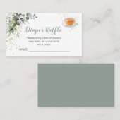 Déchet Raffle Baby est la carte de brasserie (Devant / Derrière)