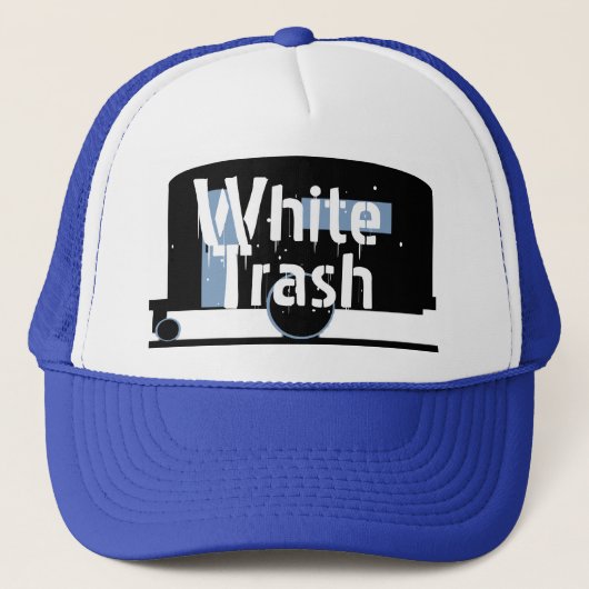Déchets blancs potables de casquette de remorque (Devant)