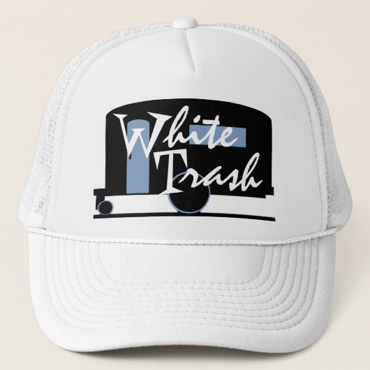 Déchets blancs potables de casquette de remorque (Devant)