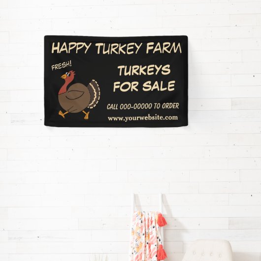 Déchets bons thanksgivings À Vendre Bannière (Insitu)