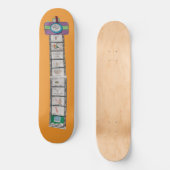 Déchiquetez le skateboard d'été (Recto)