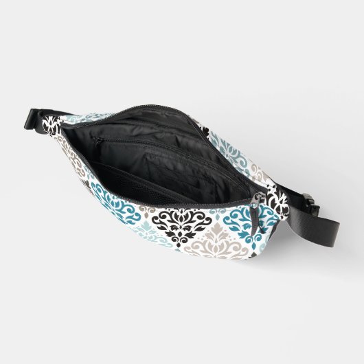 Déchirure de défilement Déchets Teals Blancs Blanc (Ouvrir)