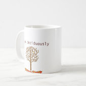 decidueus denken koffiemok (Voorkant links)